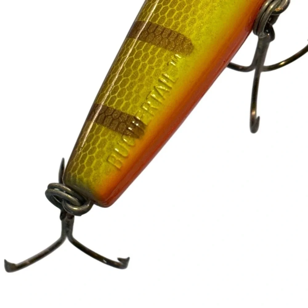 Buchertail Depth Raider 6 Inch Crankbait Lure Yellow Orange Musky Pike Fishing